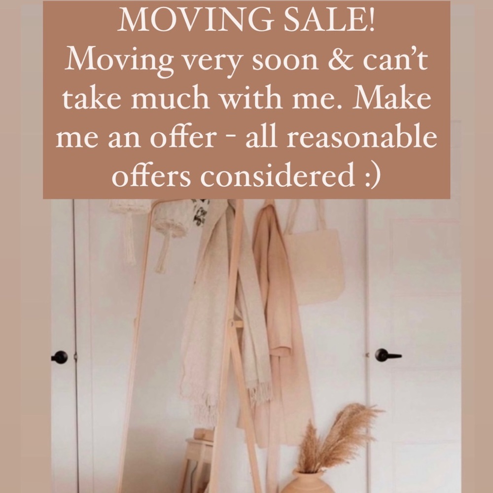 Moving Sale! All Offers Welcome :)